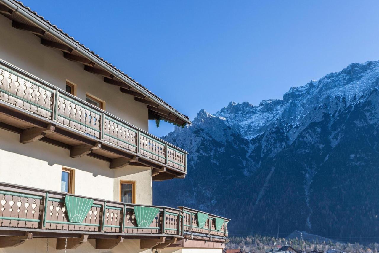 Ferienwohnung Rosenquarz Mittenwald Exterior foto