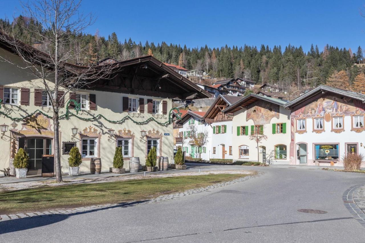 Ferienwohnung Rosenquarz Mittenwald Exterior foto